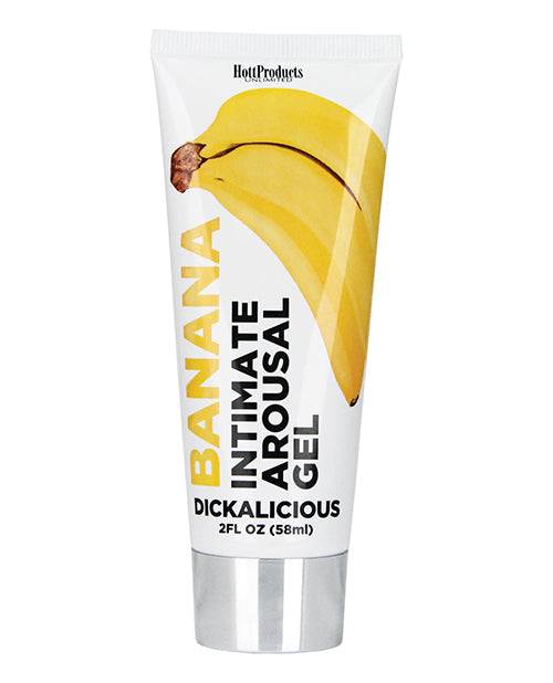 Dickalicious Penis Arousal Gel 2 oz - Banana