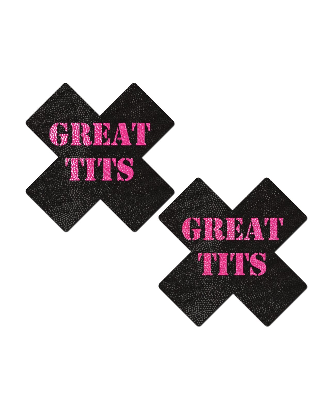 Pastease Premium Great Tits Cross - Black/Pink O/S